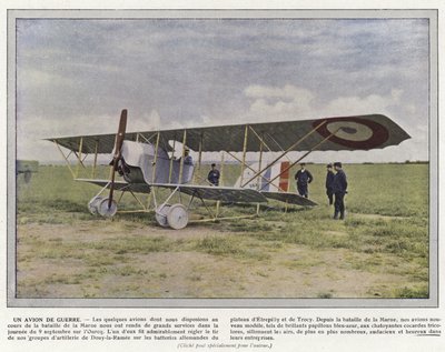 Bir Savaş Uçağı by Jules Gervais Courtellemont