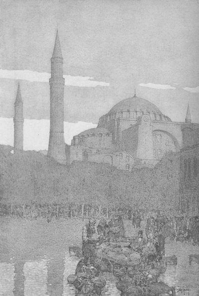 Ayasofya Camii, 1913 by Jules Guerin