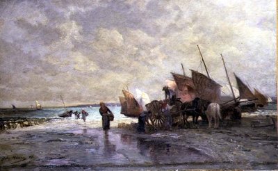 nakliye sahnesi by Jules Haienv