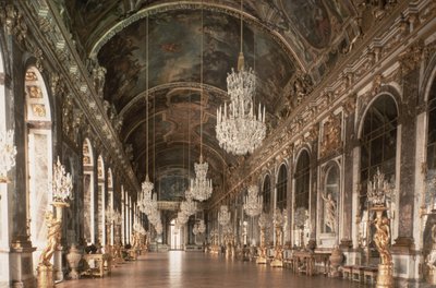 Galerie des Glaces (Aynalı Salon) 1678-84 by Jules Hardouin Mansart