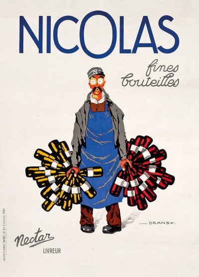 Nicolas, Nektar, c.1930 (renkli taş) by Jules Isnard Dransy