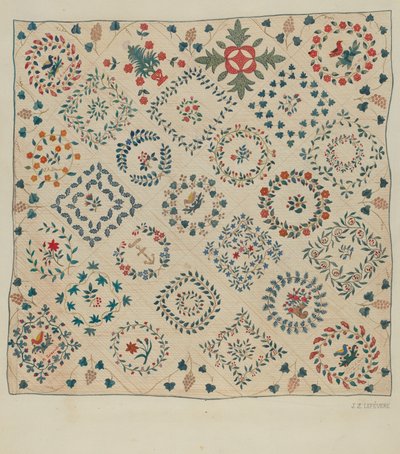 Örtü apliği, c. 1936. by Jules Lefevere
