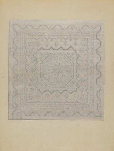 Candlewick Örtü Dokuma, 19351942. by Jules Lefevere