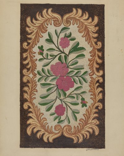 Kancalı Halı, c. 1936. by Jules Lefevere