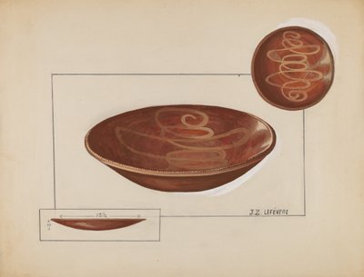 Pasta tabağı by Jules Lefevere