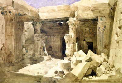 Piramitler ve Sfenks, Giza, Mısır, 19. Yüzyıl by Jules Lemaitre