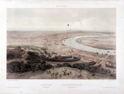 Greenwich, Londra, c1845 by Jules Louis Arnout
