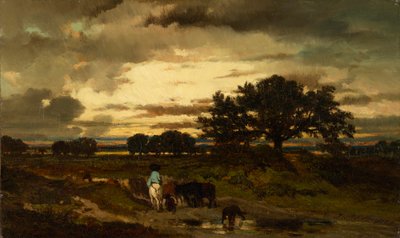 gün batımı by Jules Louis Dupré