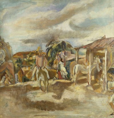 Küba Köyü; Küba Köyü, c.1917-1918 by Jules Pascin