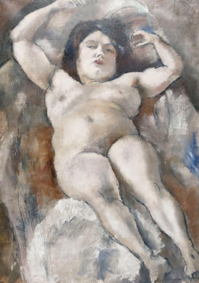 Çıplak; peki, 1923 by Jules Pascin