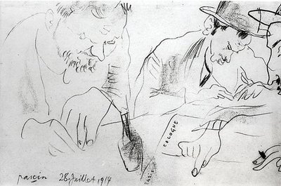 Paris-Köln by Jules Pascin