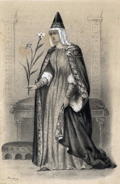 Canossa olarak bilinen Toskana Kontesi Mathilde