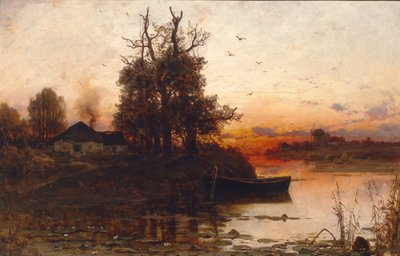 Akşam Sessizliği, 1894 by Juli Julievich Klever