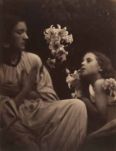 Bir Çalışma, 1865-66. by Julia Margaret Cameron