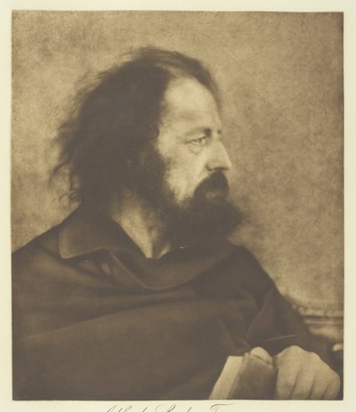 Alfred, Lord Tennyson Dirty Monk, 1865, basılmış c. 1893. by Julia Margaret Cameron