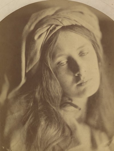Beatrice, 1866. by Julia Margaret Cameron