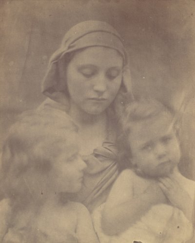 Düşünce, 1864. by Julia Margaret Cameron