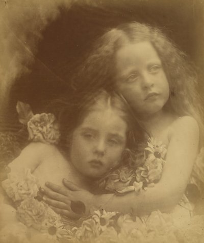 İngiliz Çiçekleri, 1873. by Julia Margaret Cameron