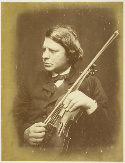 Bay Joseph Joachim, 1868. by Julia Margaret Cameron