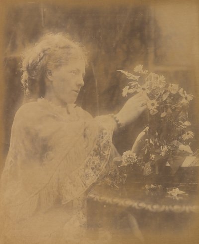 Bayan Halford Vaugham, Tatlı Su, 1873. by Julia Margaret Cameron