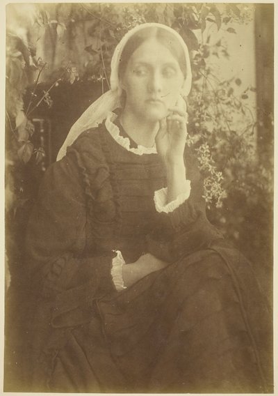 Bayan Herbert Duckworth, 1872. by Julia Margaret Cameron