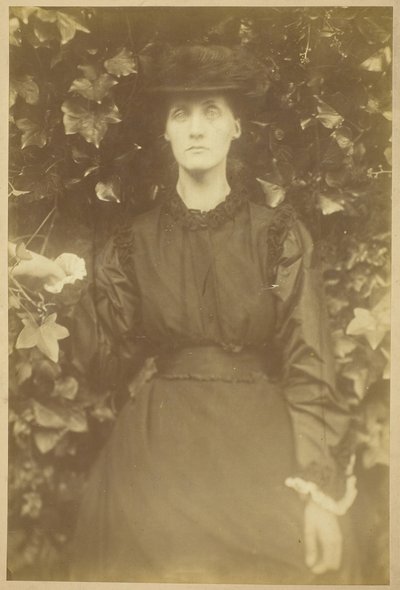 Bayan Herbert Duckworth, 1874. by Julia Margaret Cameron