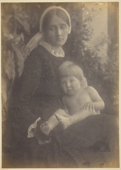 Gerald Duckworth ile Bayan Herbert Duckworth by Julia Margaret Cameron