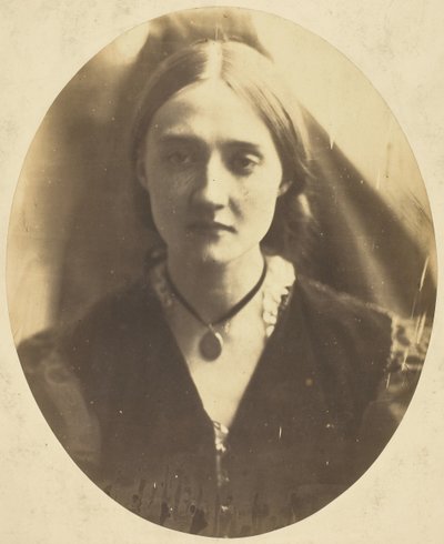 Bayan Herbert Fisher, 1864. by Julia Margaret Cameron