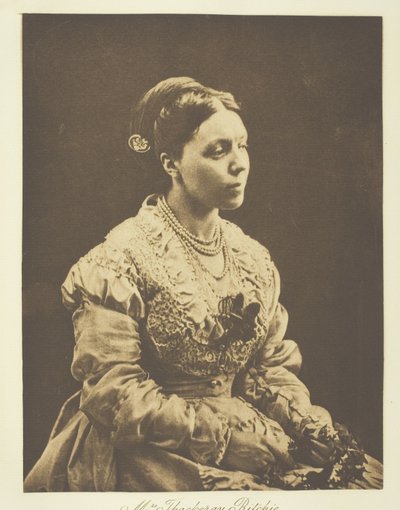 Bayan Thackeray Ritchie by Julia Margaret Cameron