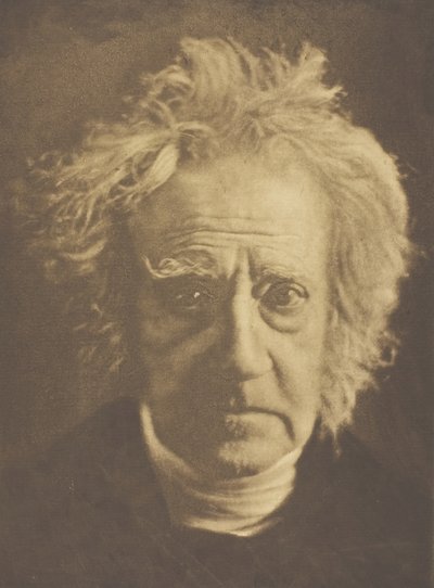 Sir John Herschel, 1867, basılmış c. 1893. by Julia Margaret Cameron