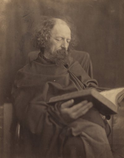 Tennyson Okuma, 1865. by Julia Margaret Cameron