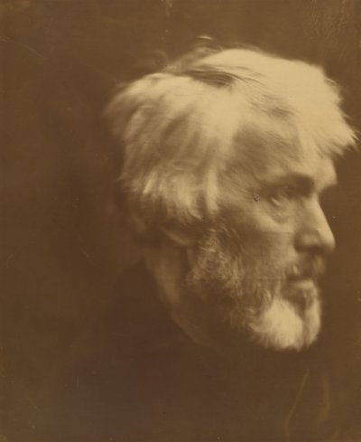 Thomas Carlyle, 1867. by Julia Margaret Cameron