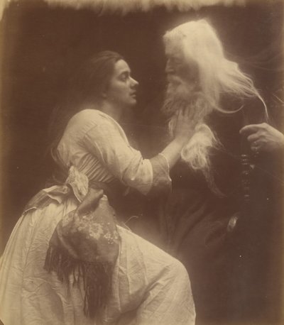 Vivien ve Merlin, Eylül 1874. by Julia Margaret Cameron