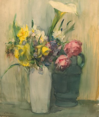 Çiçekler by Julian Alden Weir