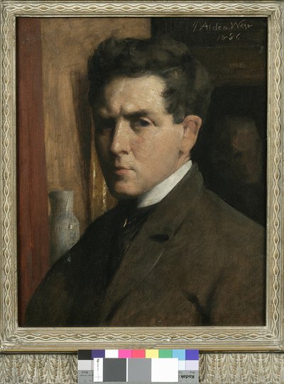 Otoportre, 1886 by Julian Alden Weir