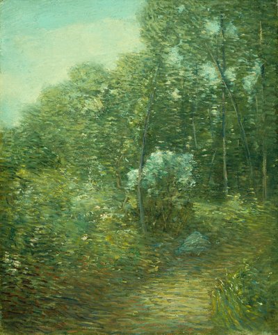 Yaşlı Defne Çalısı (tuval üzerine yağlıboya) by Julian Alden Weir