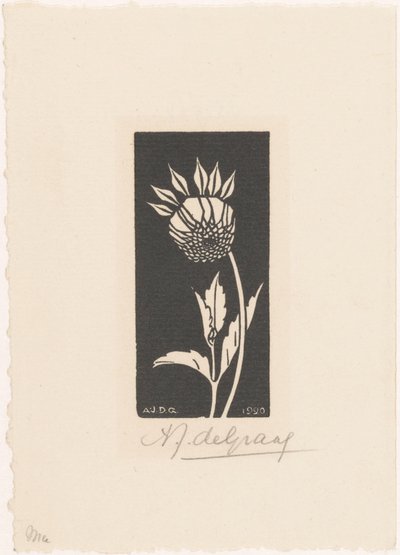 yıldız çiçeği by Julie de Graag (signed by artist)