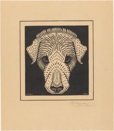 köpek kafası by Julie de Graag (signed by artist)