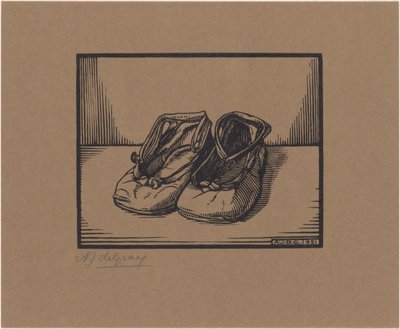 Ayakkabı çifti by Julie de Graag (signed by artist)