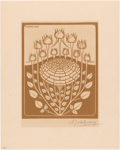 Gül çalısı by Julie de Graag (signed by artist)