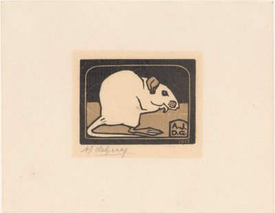 oturan fare by Julie de Graag (signed by artist)