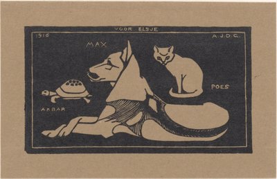 Ekber, Max, Poes (nesne üzerindeki başlık) by Julie de Graag
