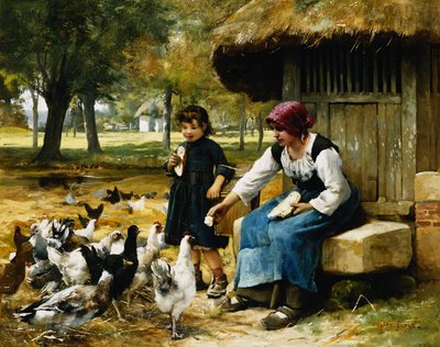 Besleme zamanı, by Julien Dupre