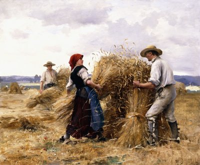 saman yığını, by Julien Dupre