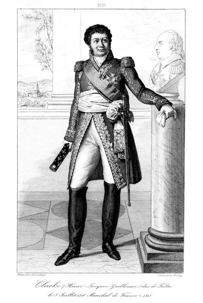 Henri Jacques-Guillaume Clarke 1765-1818, Feltre Dükü ve Fransa Mareşali, 1839. by Julien Leopold Boilly