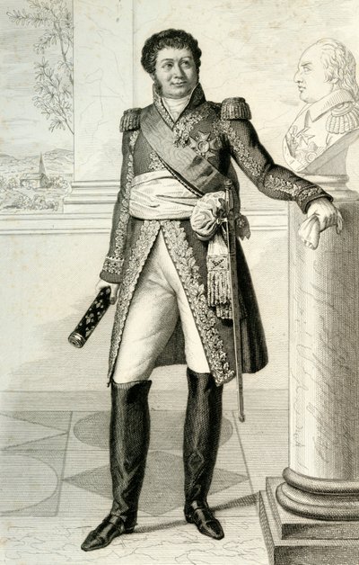 Henri Jacques-Guillaume Clarke, 1804, 1839. by Julien Leopold Boilly