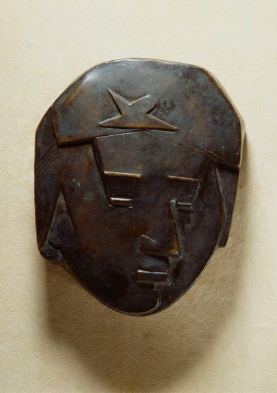 Genç Yüzü; Bir Genç Kızın Yüzü, c.1928-1929 by Julio Gonzalez