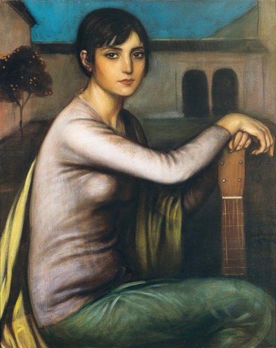 Tristeza Andaluza Melankoli, yaklaşık 1925-1928. by Julio Romero de Torres