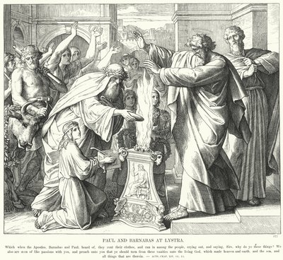 Paul ve Barnabas Listra
