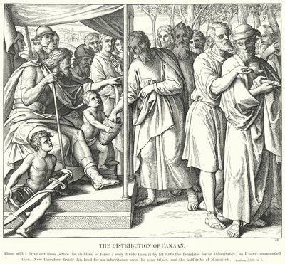 Kenan Dağılımı (gravür) by Julius (after) Schnorr von Carolsfeld